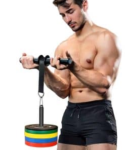 Rodillo Ejercitador de Antebrazo con Asa Antideslizante