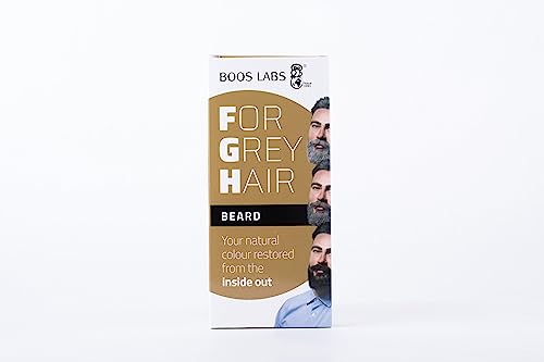 BOOS LABS Para Barba y Bigote Gris - Devuelve Tu Color de - Imagen 8