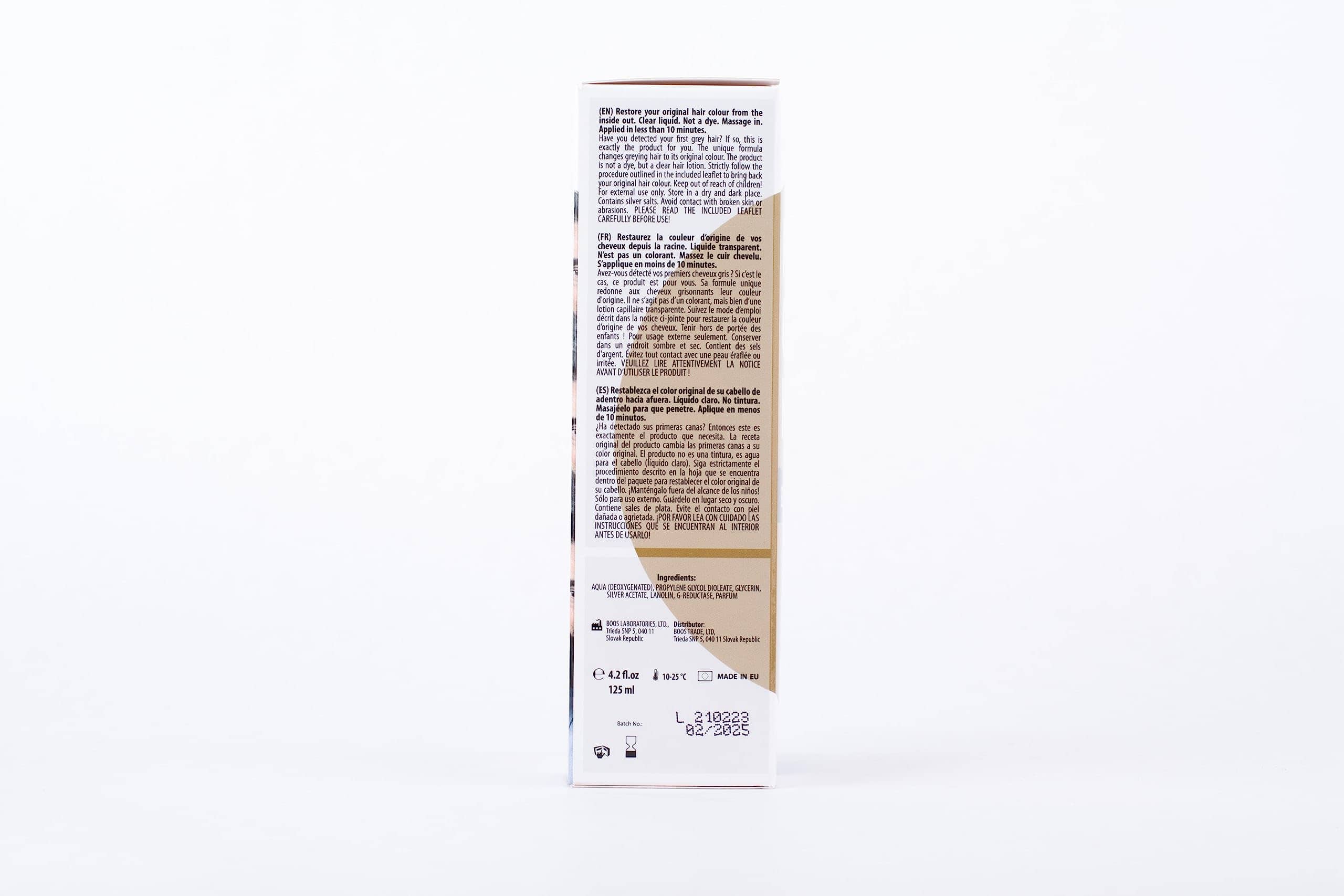 BOOS LABS Para Barba y Bigote Gris - Devuelve Tu Color de - Imagen 7