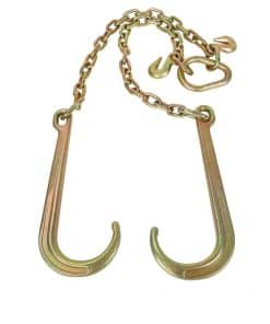 Cadena de Remolque TYFYB de 5/16 pulgadas con Ganchos en V