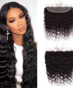 Cierre de Encaje Frontal Transparente HD Loose Wave 13x4