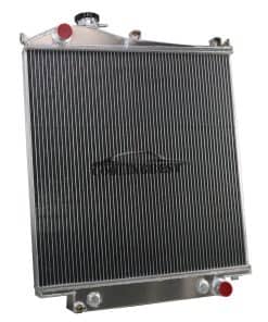 J COOLINGBEST Radiador de aluminio de 3 filas para