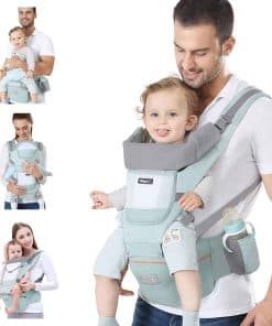 Mochila Portabebés Ocanoiy para Recién Nacidos y Bebés con