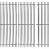 Juegos de parrillas de acero inoxidable de 18 pulgadas para