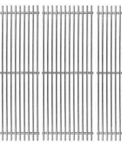 Juegos de parrillas de acero inoxidable de 18 pulgadas para