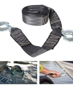 Correa de remolque para barco de 2 pulgadas y 20 pies con