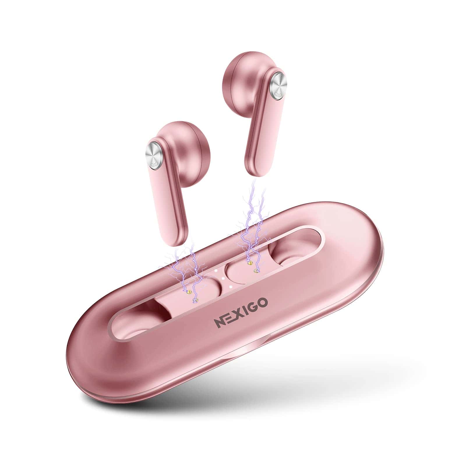 Auriculares inalámbricos ultrafinos NexiGo Air T2 (Gen 2),