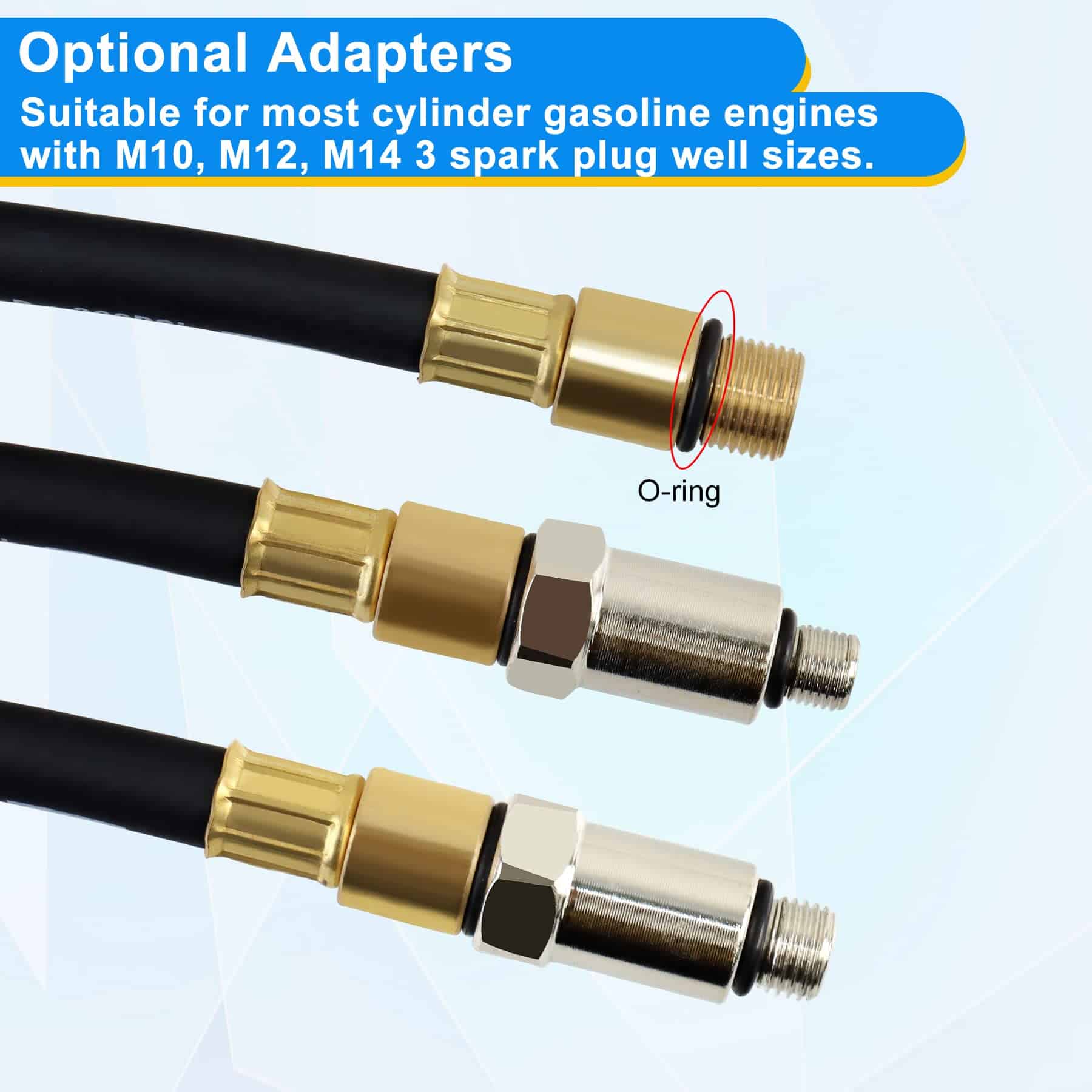 JoyFans Juego de Probador de Fugas en Cilindros, Tu-21 - Imagen 7