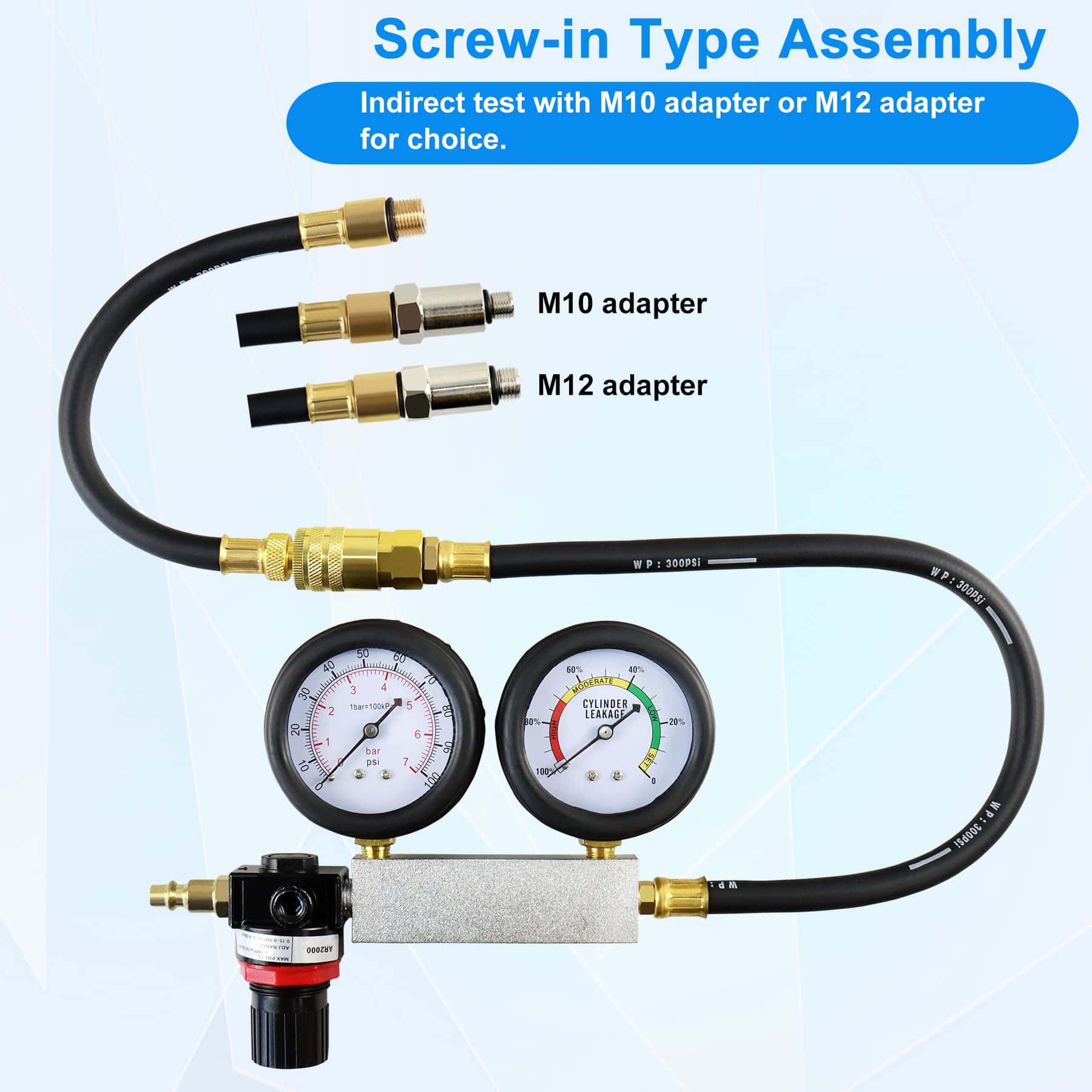JoyFans Juego de Probador de Fugas en Cilindros, Tu-21 - Imagen 4
