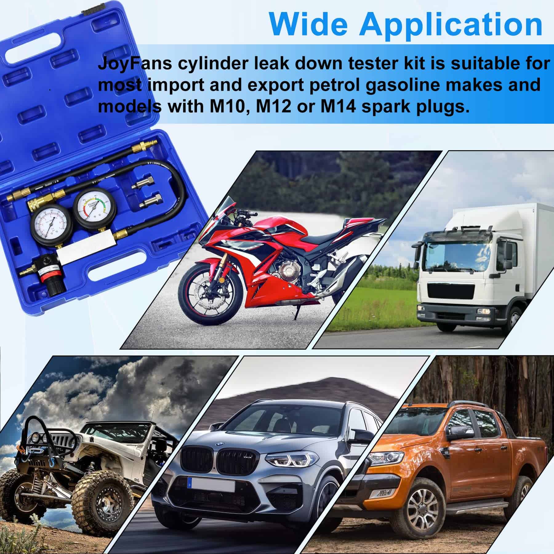 JoyFans Juego de Probador de Fugas en Cilindros, Tu-21 - Imagen 10