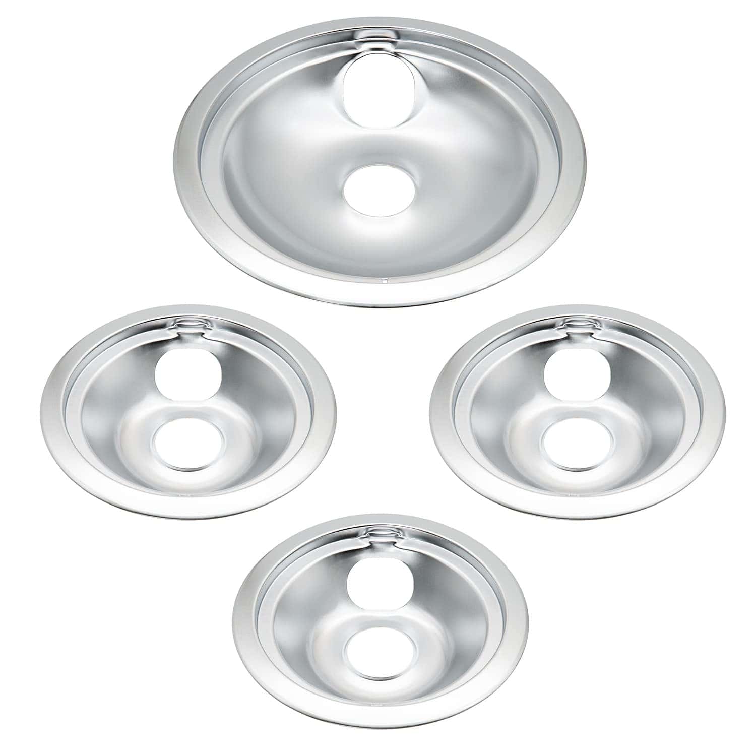 Sartenes de Goteo Cromadas WB31T10010 y WB31T10011 de