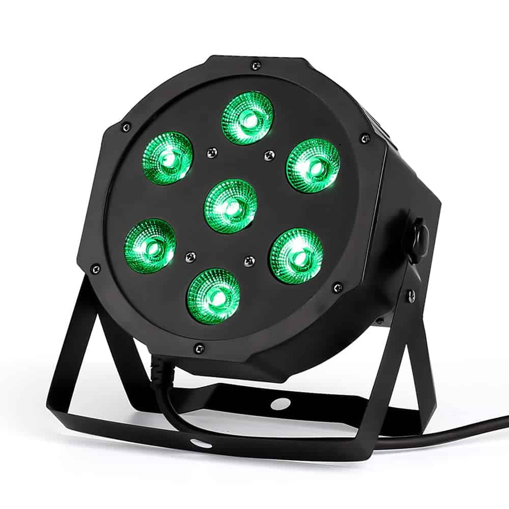 Luces Par LED Luces de Escenario 7x12W Uplights con