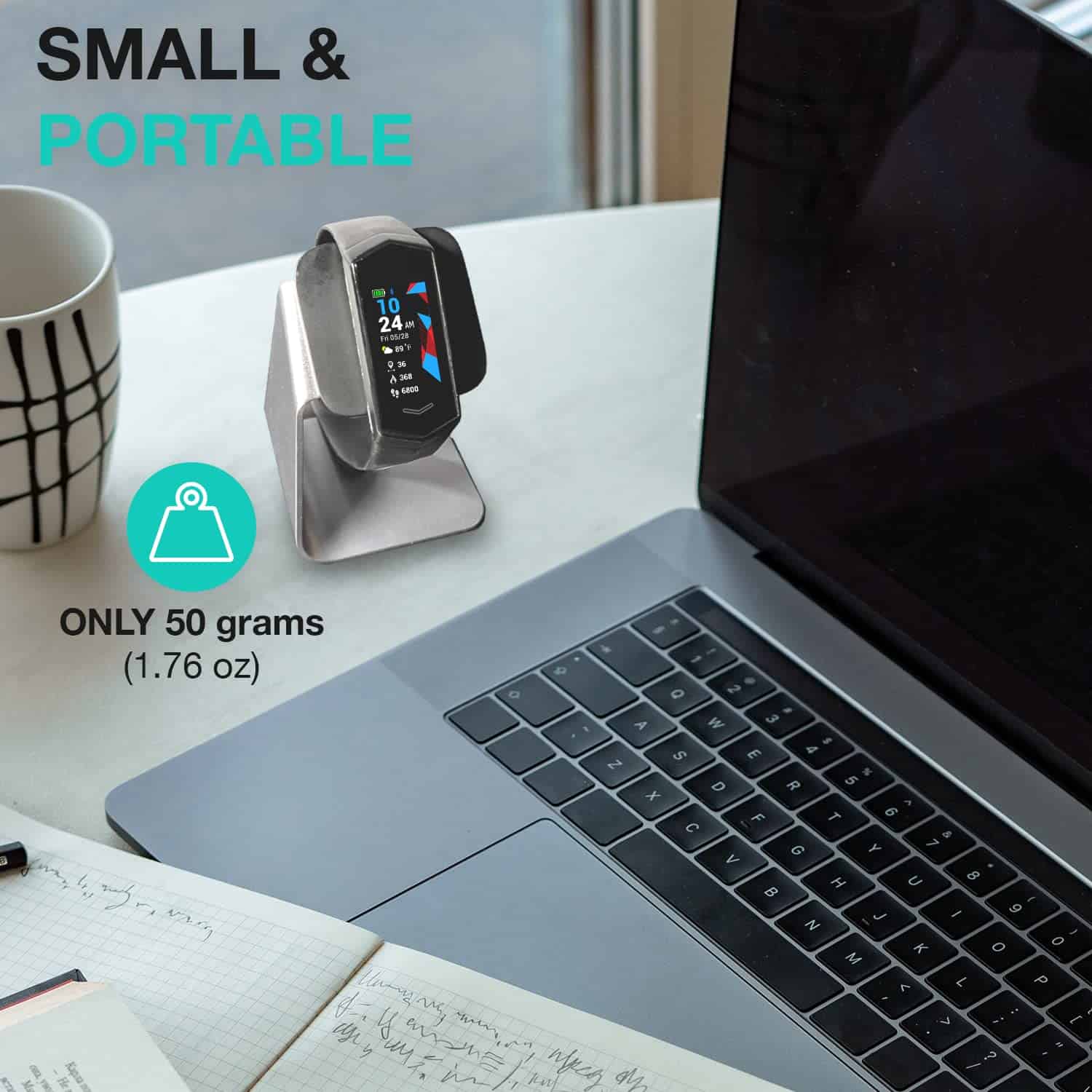 Base de carga para Smartwatch KORE 2.0 Elite - Soporte de - Imagen 8