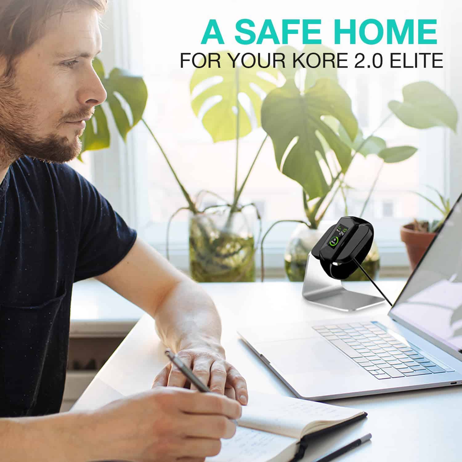 Base de carga para Smartwatch KORE 2.0 Elite - Soporte de - Imagen 3