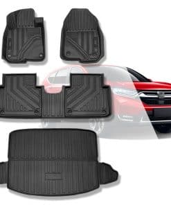 Tapetes para piso Vanseno de 2 filas y protector de