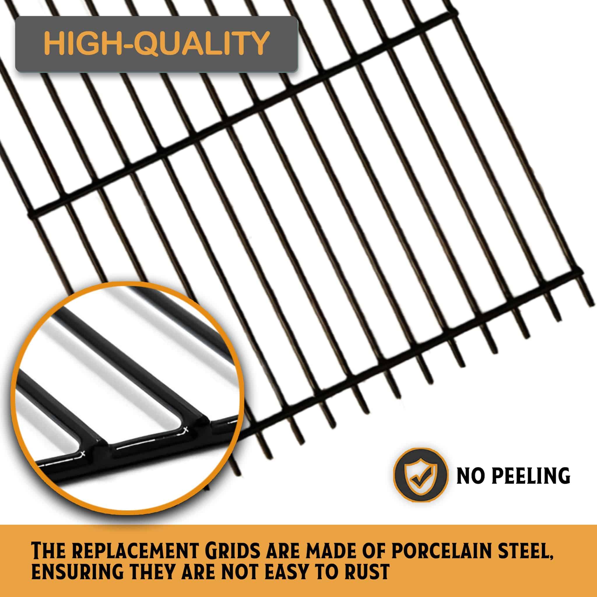 Set de Parrilla de Cocina Recubierta de Porcelana y Tres - Imagen 6