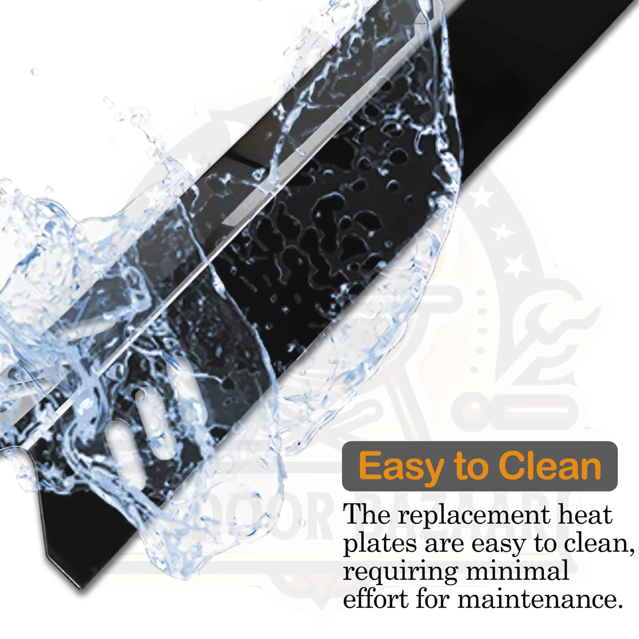 Set de Parrilla de Cocina Recubierta de Porcelana y Tres - Imagen 9