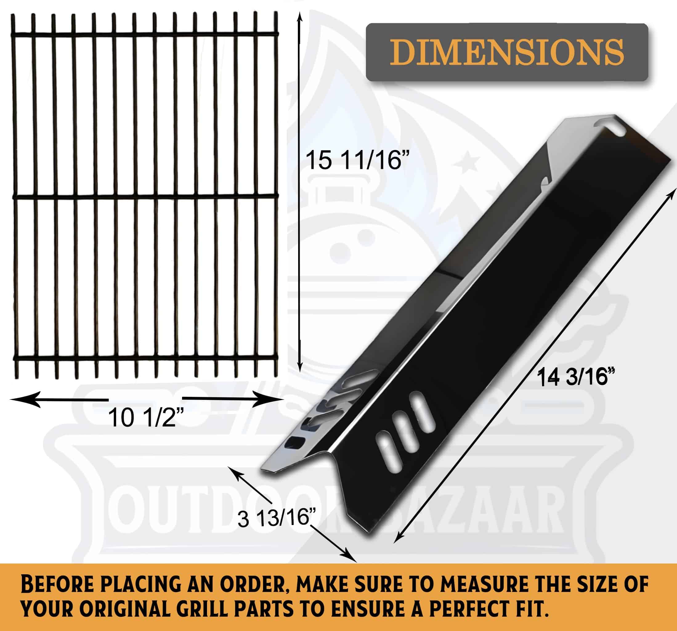 Set de Parrilla de Cocina Recubierta de Porcelana y Tres - Imagen 3