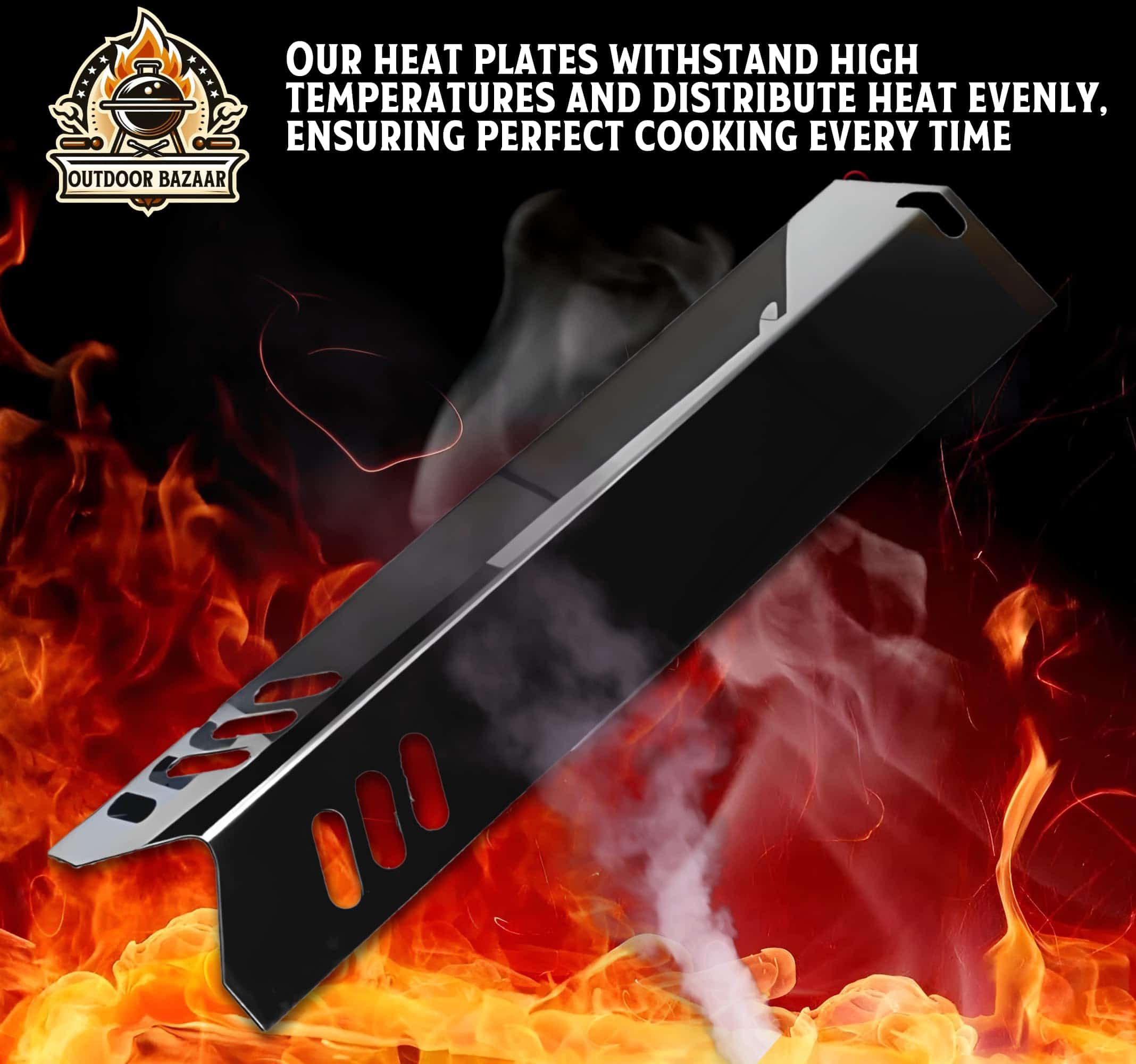 Set de Parrilla de Cocina Recubierta de Porcelana y Tres - Imagen 8