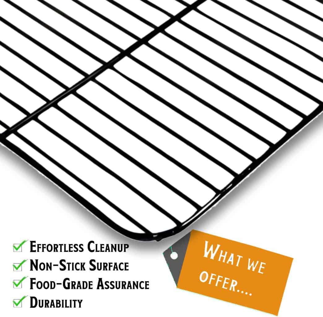 Set de Parrilla de Cocina de Acero Porcelanizado y Tres - Imagen 7