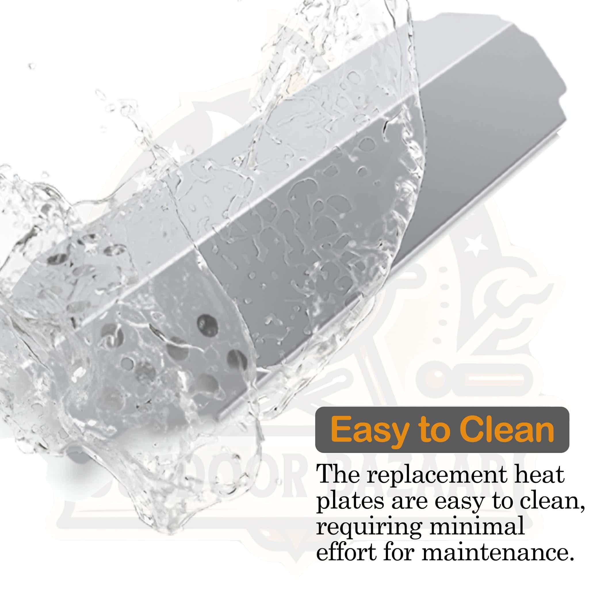 Set de Parrilla de Cocina de Acero Porcelanizado y Tres - Imagen 9