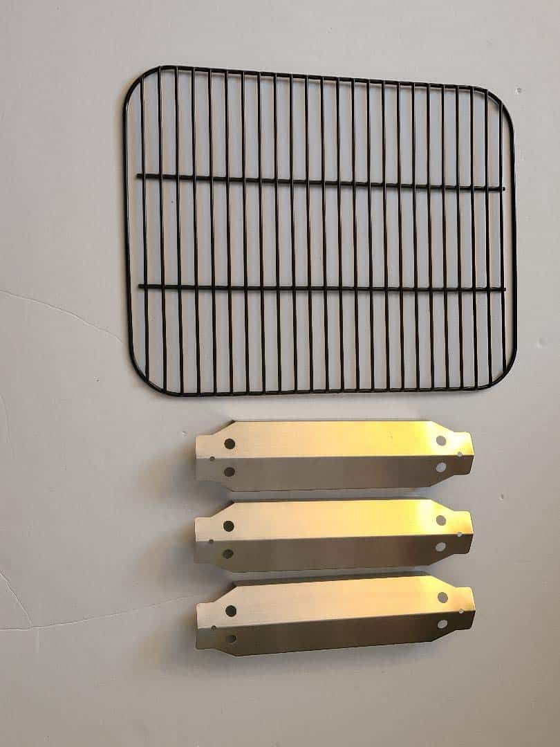 Set de Rejilla de Cocina de Porcelana y Tres Placas de - Imagen 9