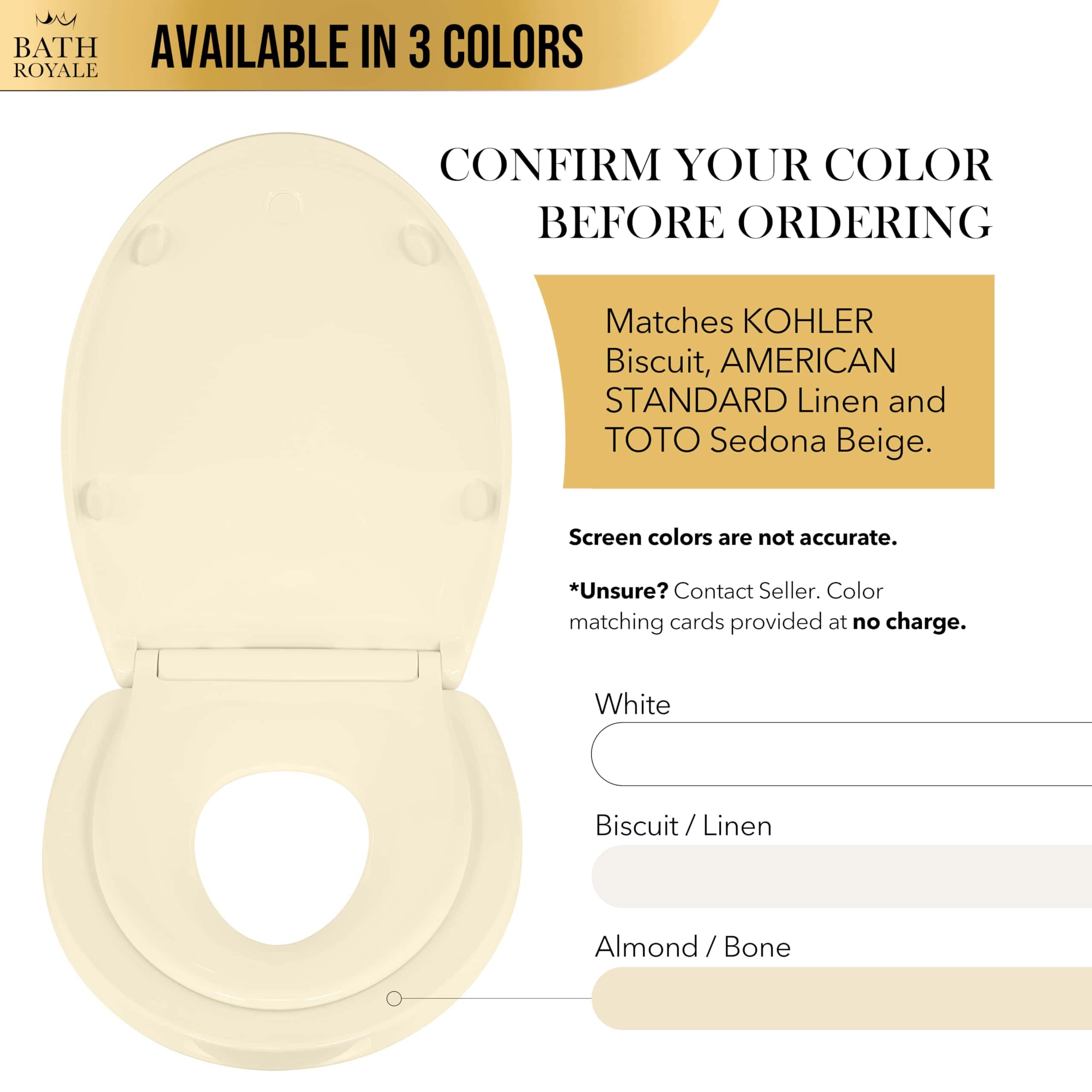 Asiento de Entrenamiento para Baño BATH -Almendra/Hueso - Imagen 3