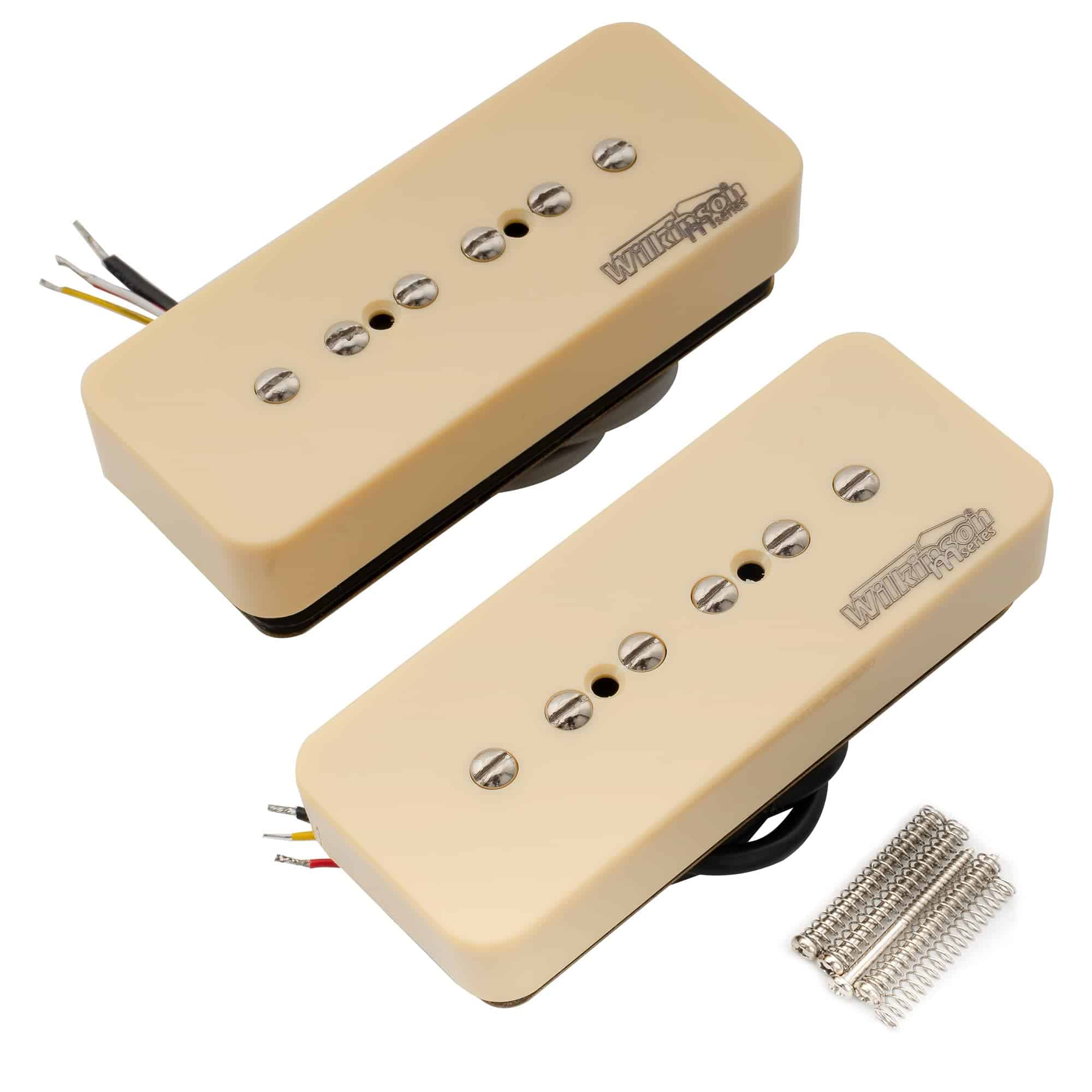 Set de Pastillas de Bobina Simple Cerámica -Crema