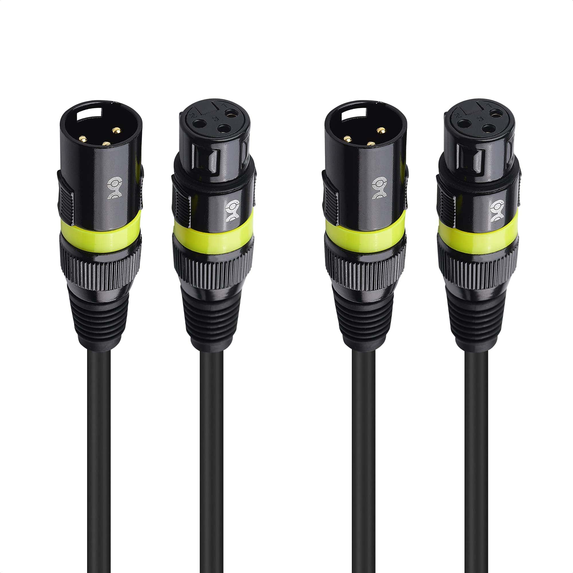 Cable Matters 2-Pack 22AWG Cable de Luces de Escenario DMX