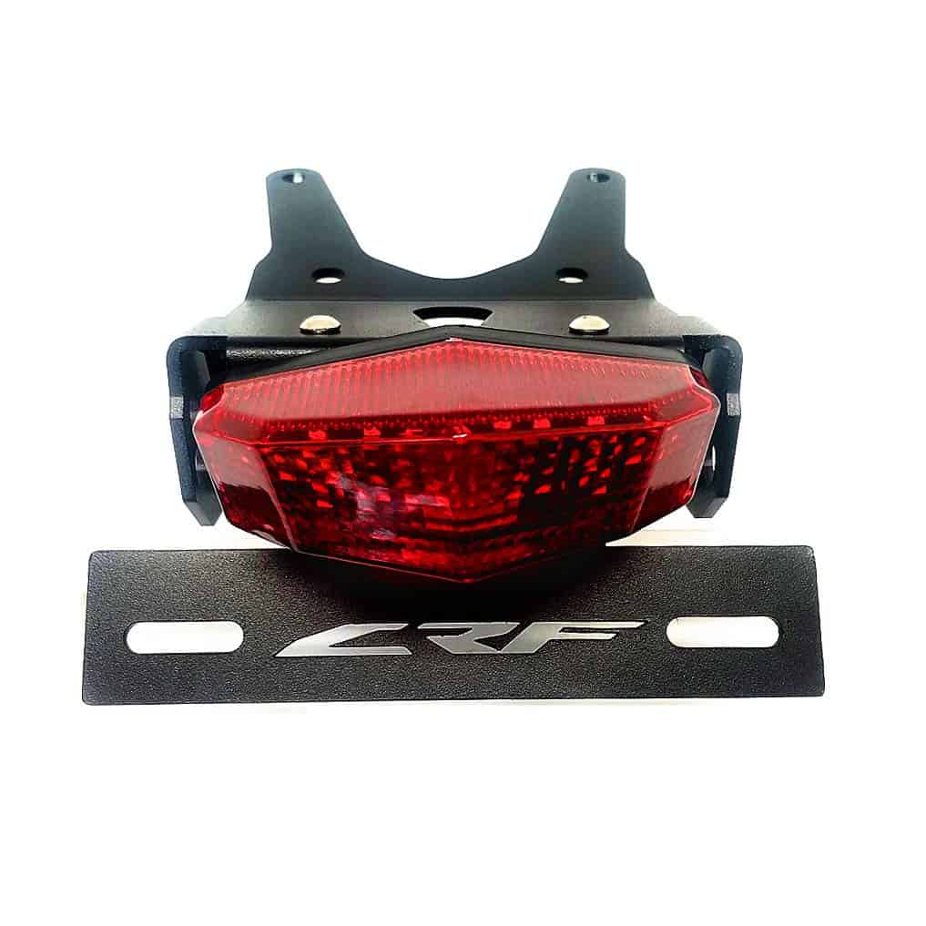 Kit de eliminador de guardabarros trasero con luz LED de