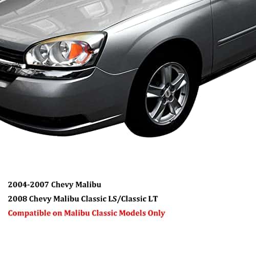 Faros Delanteros de Repuesto para 2004-2007 Chevy Malibu, - Imagen 8
