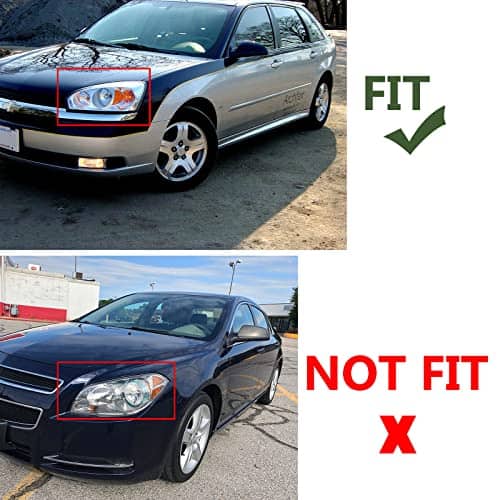 Faros Delanteros de Repuesto para 2004-2007 Chevy Malibu, - Imagen 9