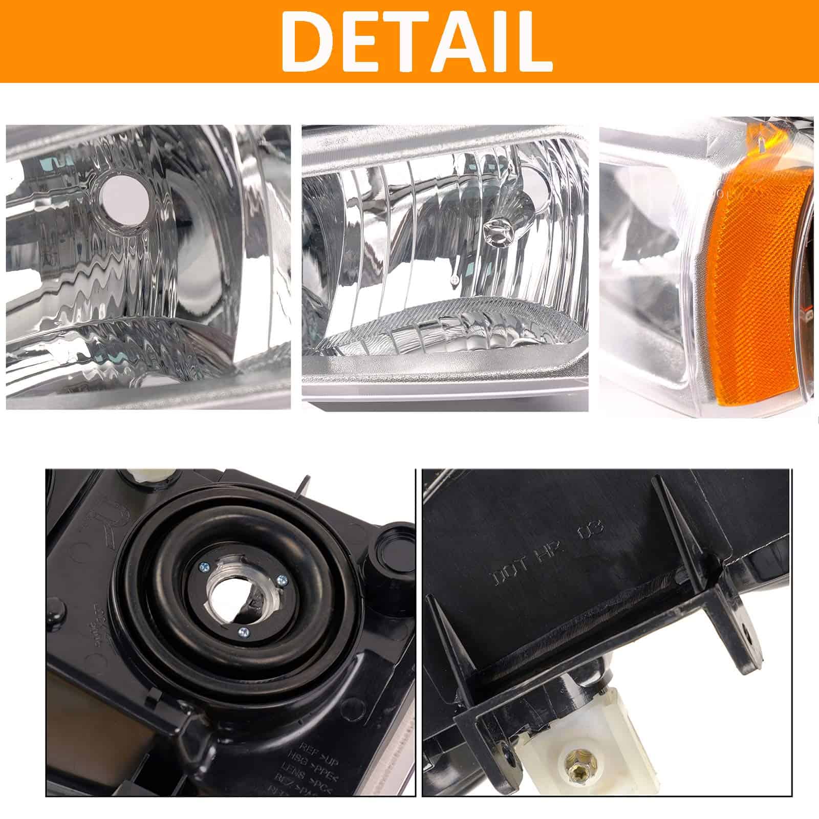 A&P Conjunto de Faros Delanteros para Silverado Avalanche - Imagen 5