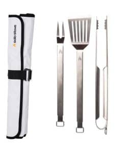 Set de Herramientas de Parrilla de Acero Inoxidable 304 de