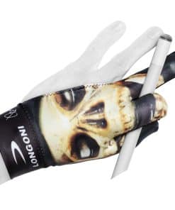 Guante de Billar Longoni Fancy Skull 3 para Mano Izquierda