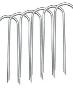 Estacas en forma de U para cama elástica de metal