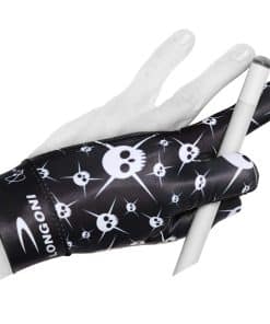 Guante de Billar Longoni Fancy Skull 4 para Mano Izquierda