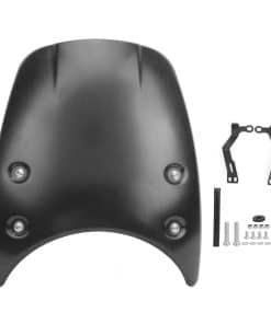 Parabrisas para motocicleta KIMISS, Parabrisas de aluminio