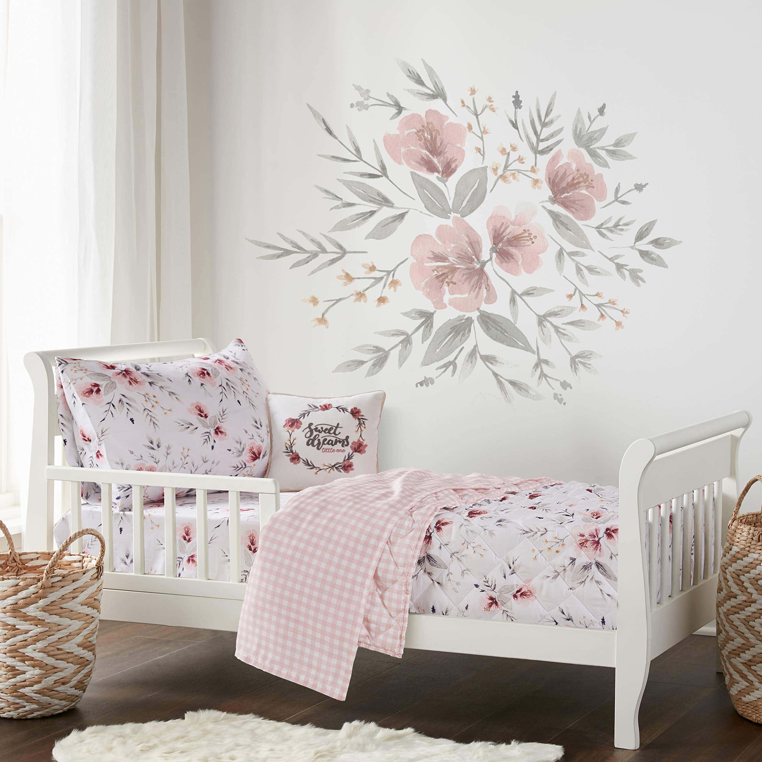 Set de Cama Infantil Levtex Baby - Adeline - Rosa Palo,