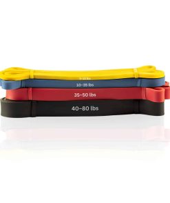 Juego de 4 Bandas de Resistencia Largas Anchor Gym para