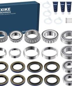 Juego de 4 Rodamientos para Eje de Rueda de Remolque de