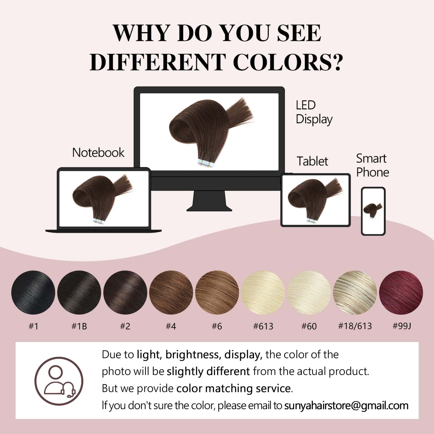 Extensiones de Cabello de Cinta Sunya Pelo Humano 16 - Imagen 7