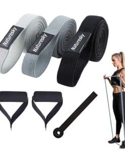 Set de Bandas de Resistencia Largas para Ayuda en Dominadas