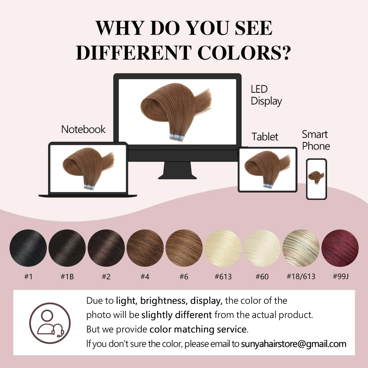 Extensiones de Cabello con Cinta Sunya de Cabello Humano 16 - Imagen 7