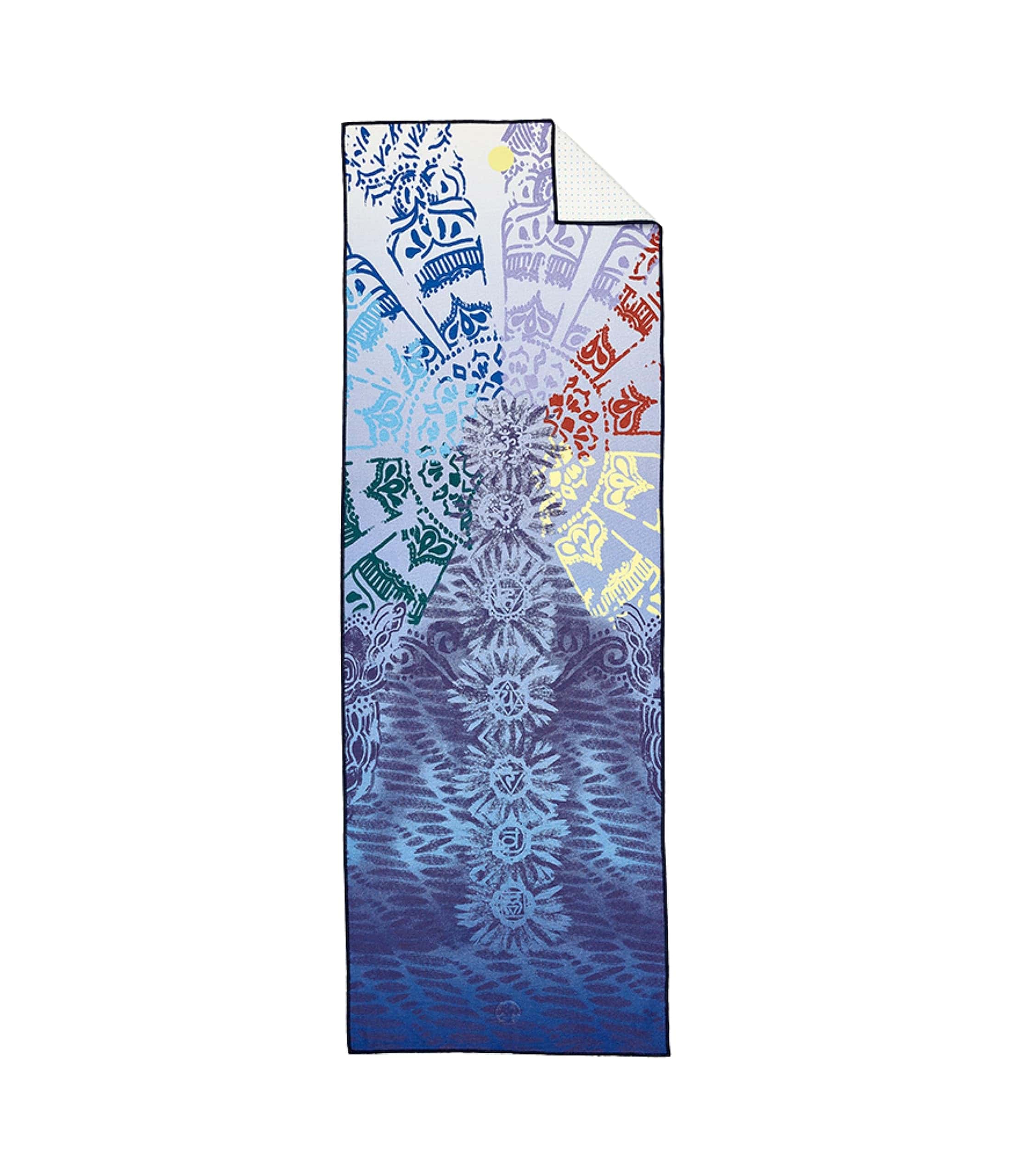 Toalla de Yoga Manduka Yogitoes - Toalla de -Chakra Print Az - Imagen 5