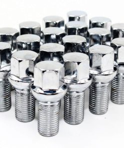 Juego de 20 Pernos de Rueda Veritek 14x1.5mm Cromados 24mm