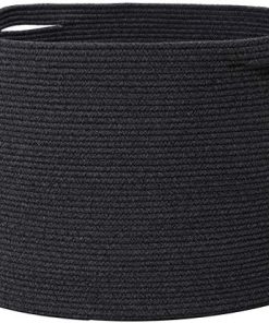 Canasta de Cuerda de Algodón Grande de Tamaño Máximo 24" x