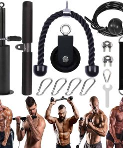 Sistema de Poleas de Cable de Peso para Gimnasio