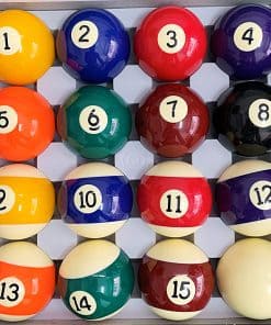 Set de Bolas de Billar 2-1/4" Tamaño Reglamentario,