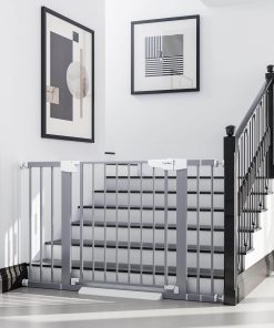 Cumbor 29.7-46" Baby Gate for Stairs, Ganador del Premio
